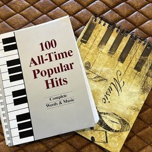 Music book 🎶 and lyrics bundle